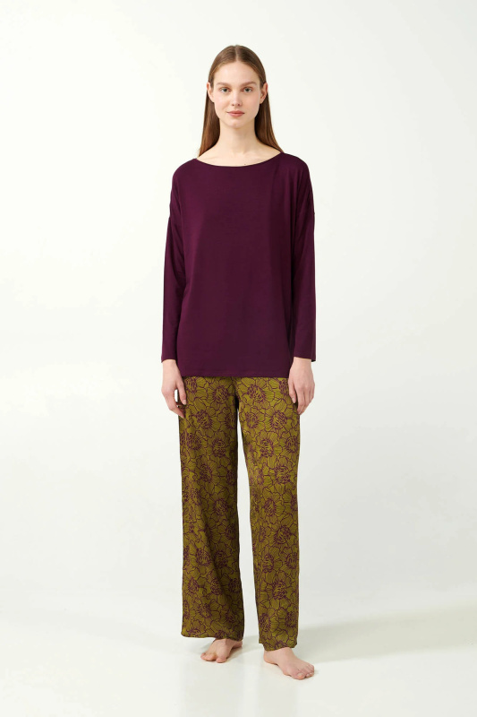 Vamp - Dámské pyžamo s potiskem 21110 - Vamp Violet m