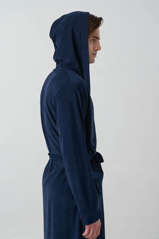 Vamp - Pánský froté župan 20907 - Vamp gray melange xxl
