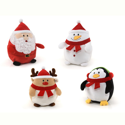 Plyšové Vánoční figurky mačkací Squishy  20 cm