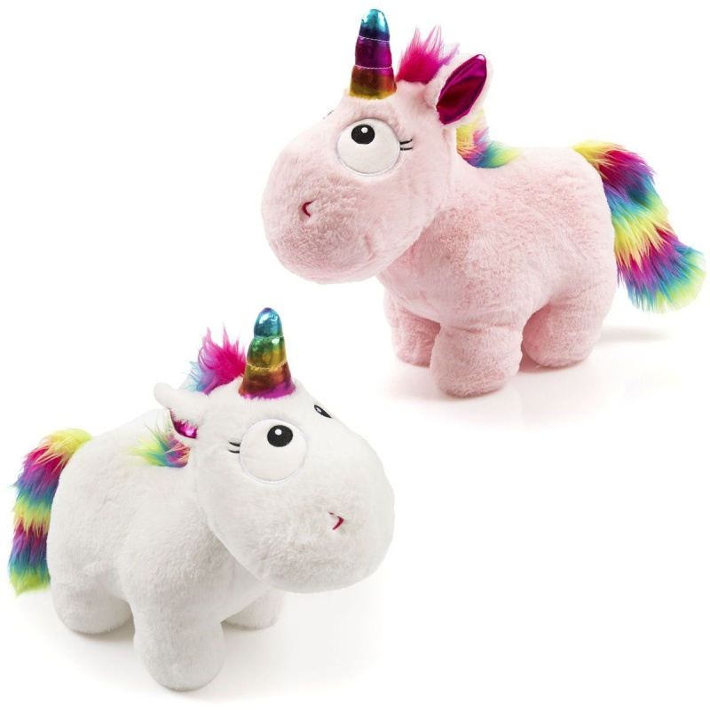 Plyšový jednorožec stojící 34 cm
