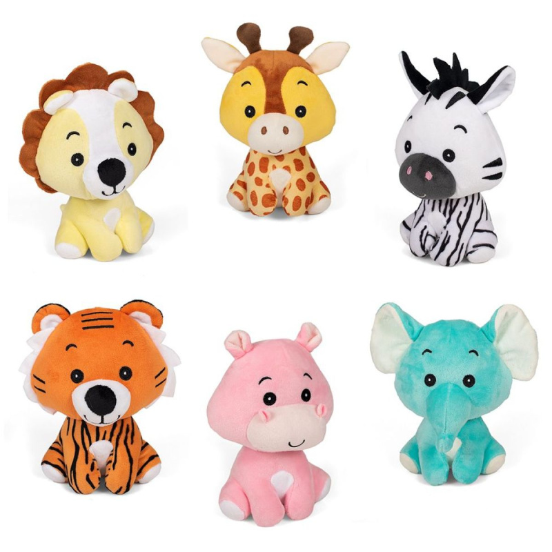 Plyšové chrastítko zvířátko 18 cm