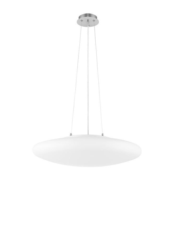 Nova Luce Závěsné svítidlo PRESSIONE opálové sklo, E27 4x12W