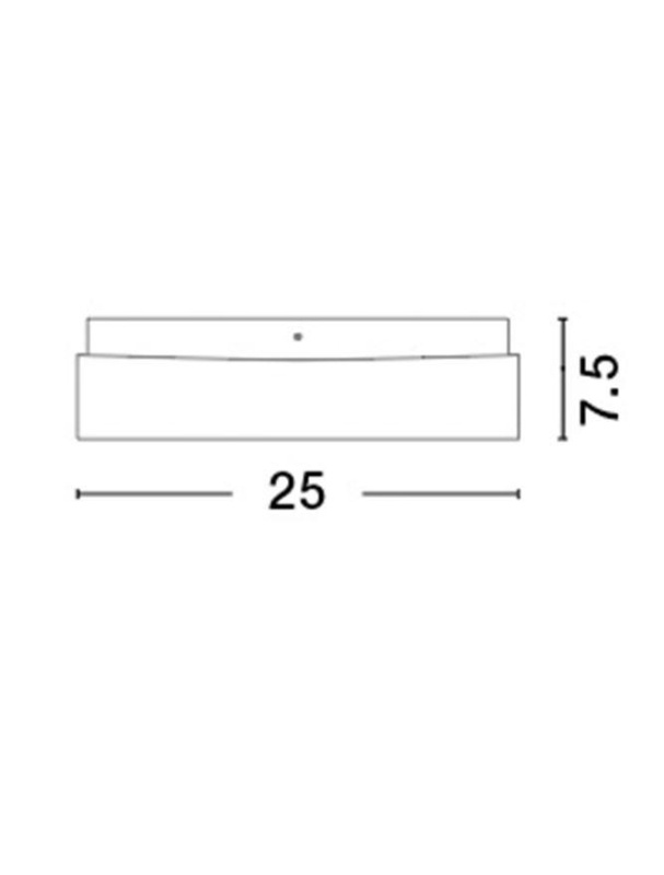 Nova Luce Stropní svítidlo CUBE IP44 bílé opálové sklo E27 1x12W