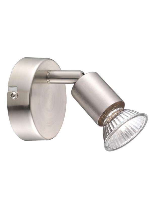Nova Luce Bodové svítidlo BASE, GU10 1x5W Barva: Nikl