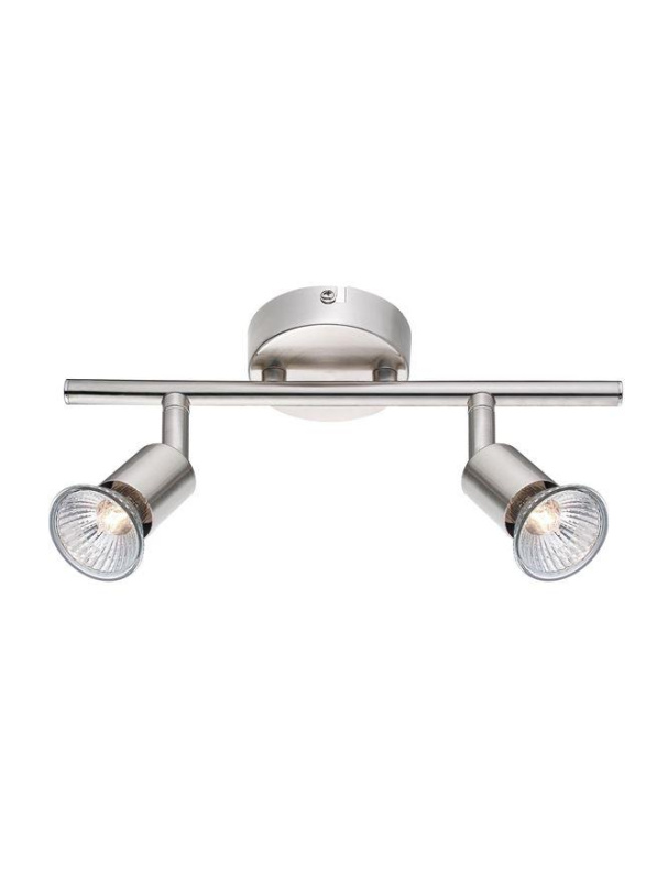 Nova Luce Bodové svítidlo BASE, GU10 2x5W Barva: Nikl