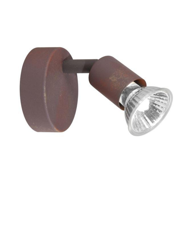 Nova Luce Bodové svítidlo BASE, GU10 1x5W Barva: Rezavá