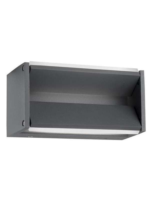 Nova Luce Venkovní nástěnné svítidlo TWIN, LED 2x5W 3000K rotační 0-90st. IP54