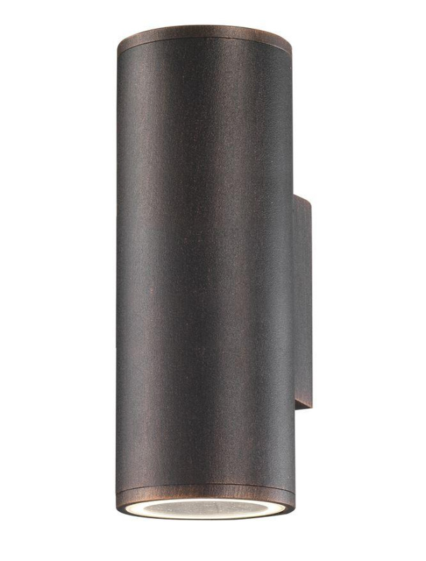 Nova Luce Venkovní nástěnné svítidlo NODUS, GU10 2x7W IP54 Barva: Hnědá
