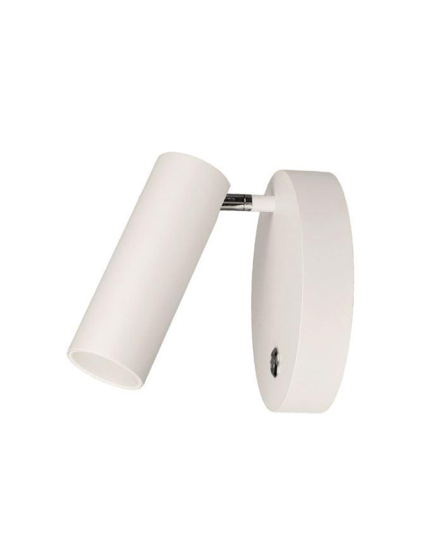 Nova Luce Bodové svítidlo UMBERTO, dotykový vypínač na těle GU10 1x40W Barva: Bílá