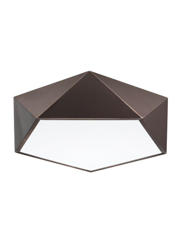 Nova Luce Stropní svítidlo DARIUS, E27 4x12W Barva: Hnědá