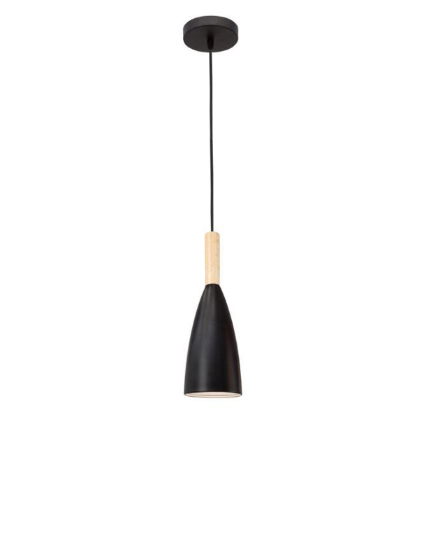 Nova Luce Závěsné svítidlo GRANT, E14 1x5W Barva: Černá