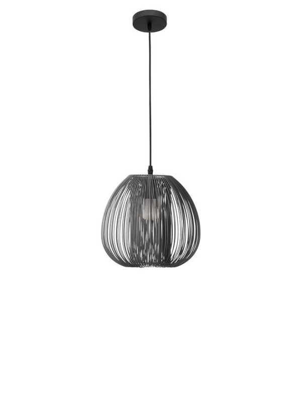 Nova Luce Závěsné svítidlo DESIRE, E27 1x12W Barva: Šedá