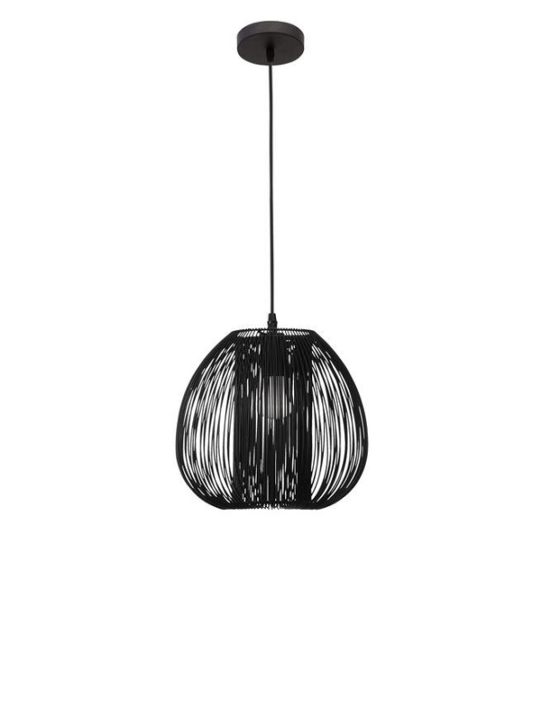 Nova Luce Závěsné svítidlo DESIRE, E27 1x12W Barva: Černá