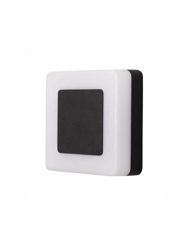 Nova Luce Venkovní nástěnné svítidlo TUNE, LED 9W 3000K 115st. IP65 Barva: Černá