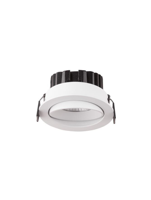 Nova Luce Zapuštěné svítidlo BLADE bílá hliník LED 12W 3000K 38st. IP65 výklopné Barva: Bílá