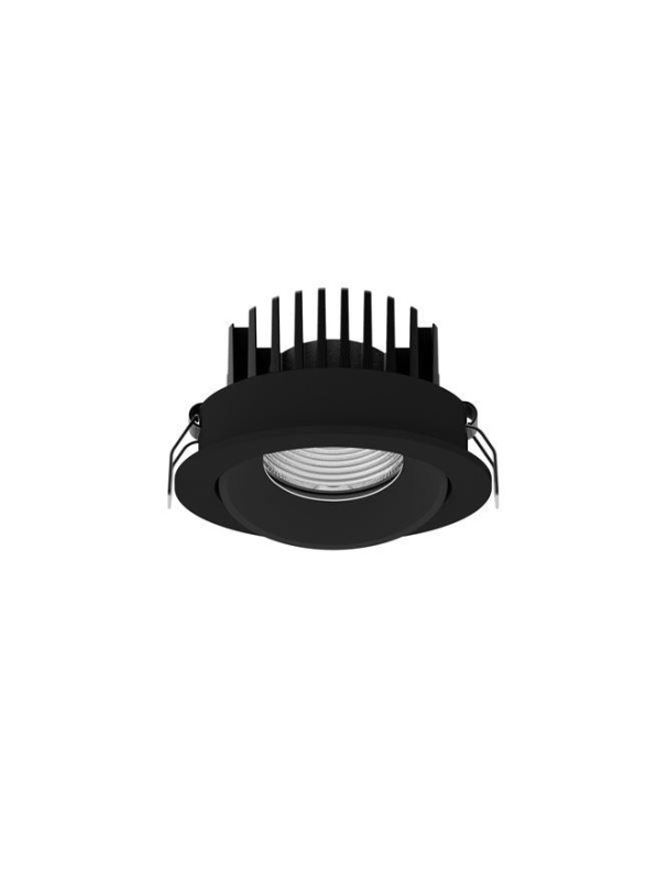 Nova Luce Zapuštěné svítidlo BLADE bílá hliník LED 12W 3000K 38st. IP65 výklopné Barva: Černá