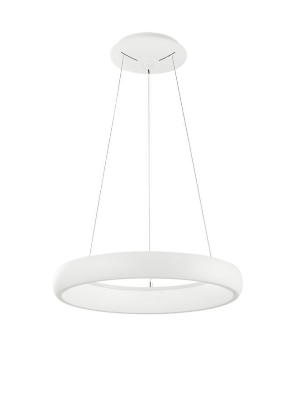 Nova Luce Závěsné LED svítidlo ALBI, 32W 3000K stmívatelné Barva: Bílá