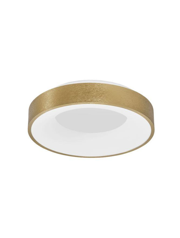 Nova Luce Stropní LED svítidlo RANDO THIN, 30W 3000K stmívatelné Barva: Zlatá