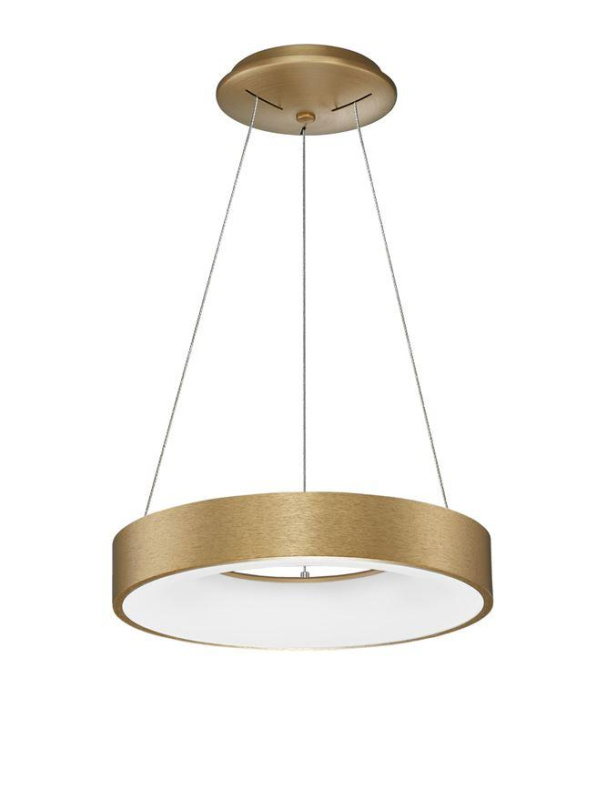 Nova Luce Závěsné LED svítidlo RANDO THIN, 30W 3000K stmívatelné Barva: Zlatá