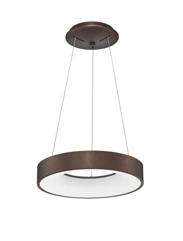 Nova Luce Závěsné LED svítidlo RANDO THIN, 30W 3000K stmívatelné Barva: Hnědá