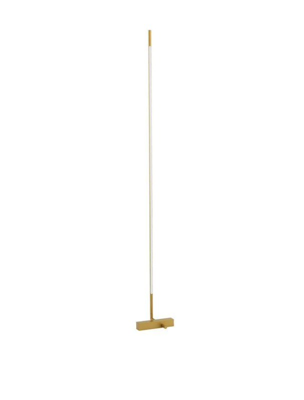 Nova Luce Stojací LED lampa RACCIO, 17.3W 3000K Barva: Zlatá