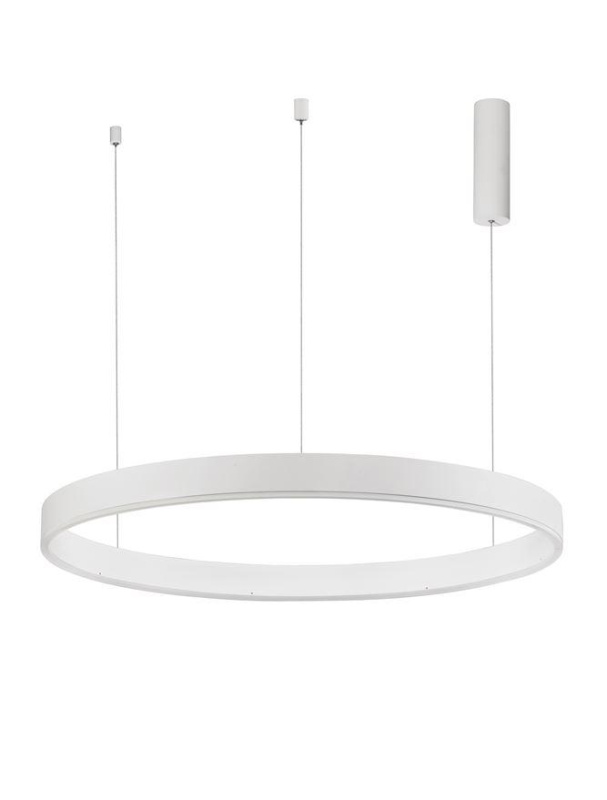 Nova Luce Závěsné LED svítidlo MOTIF, ø 100cm, 55W 3000K stmívatelné Barva: Bílá