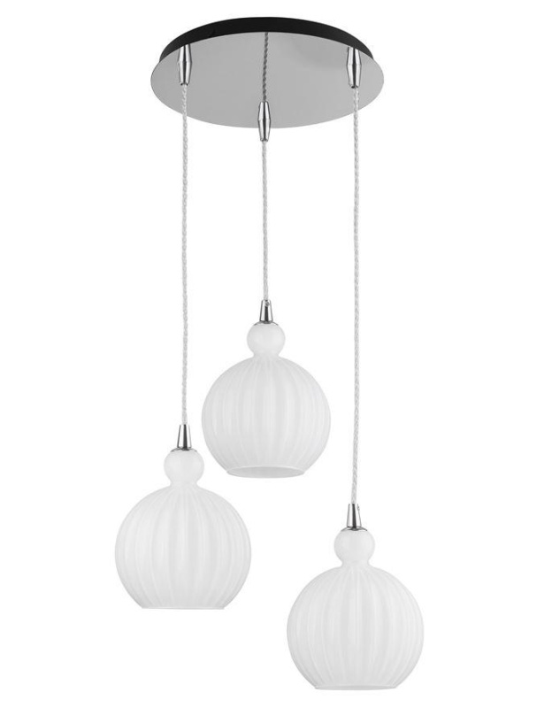 Nova Luce Závěsné svítidlo ODELL, 37cm, E14 3x5W