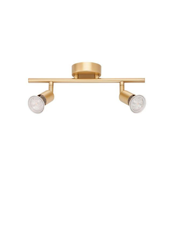 Nova Luce Bodové svítidlo LUP, GU10 2x5W Barva: Zlatá
