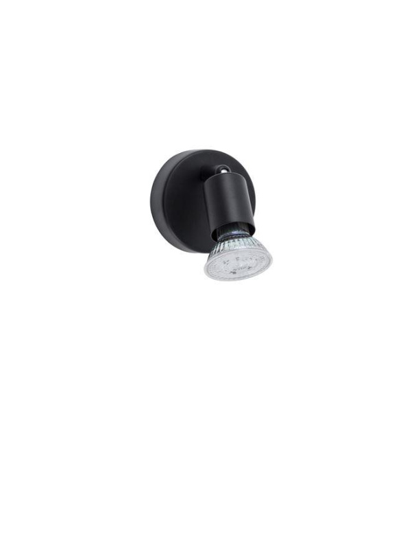 Nova Luce Bodové svítidlo LUP, GU10 1x5W Barva: Černá