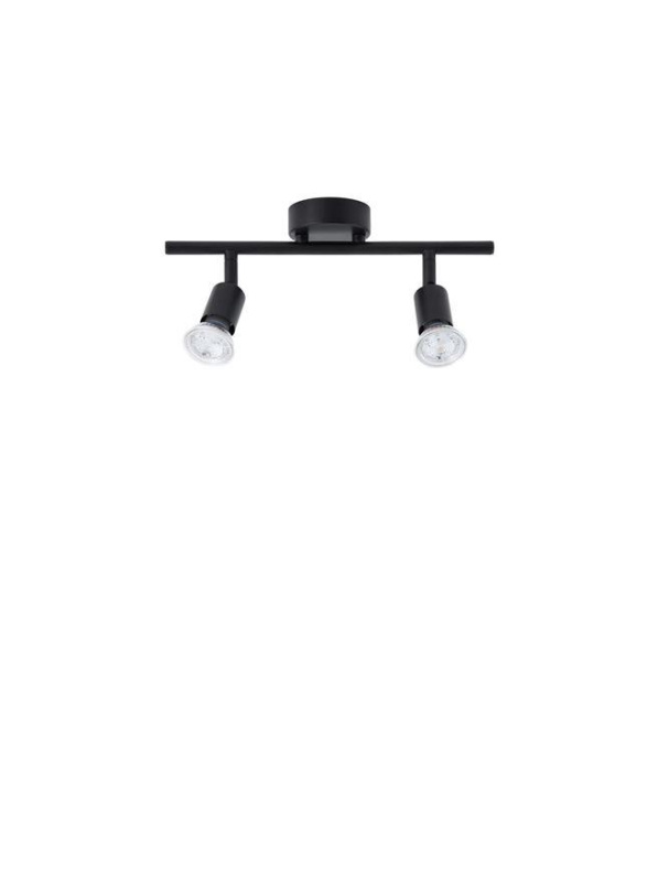 Nova Luce Bodové svítidlo LUP, GU10 2x5W Barva: Černá