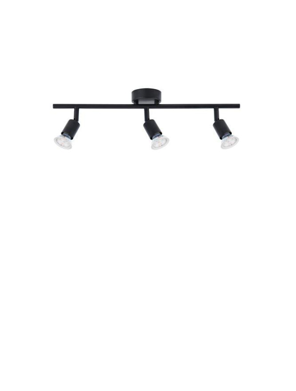 Nova Luce Bodové svítidlo LUP, GU10 3x5W Barva: Černá