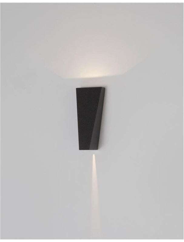Nova Luce Venkovní nástěnné svítidlo VEIRO, LED 6W 3000K IP65 40st.