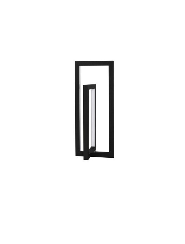 Nova Luce Stolní lampa ZESIRO černá, vypínač na těle LED 12W 24V 3000K stmívatelné