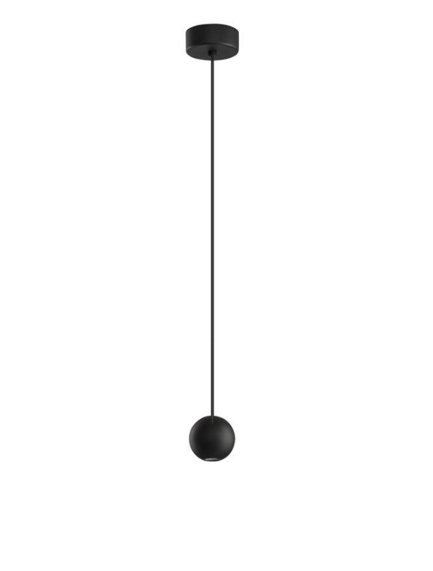 Nova Luce Závěsné LED svítidlo NOCC, 4.5W 3000K Barva: Černá