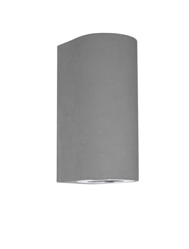 Nova Luce Venkovní nástěnné svítidlo LIDO, GU10 2x7W IP65 Barva: Šedá