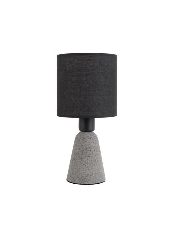 Nova Luce Stolní lampa ZERO, E14 1x5W Barva: Šedá