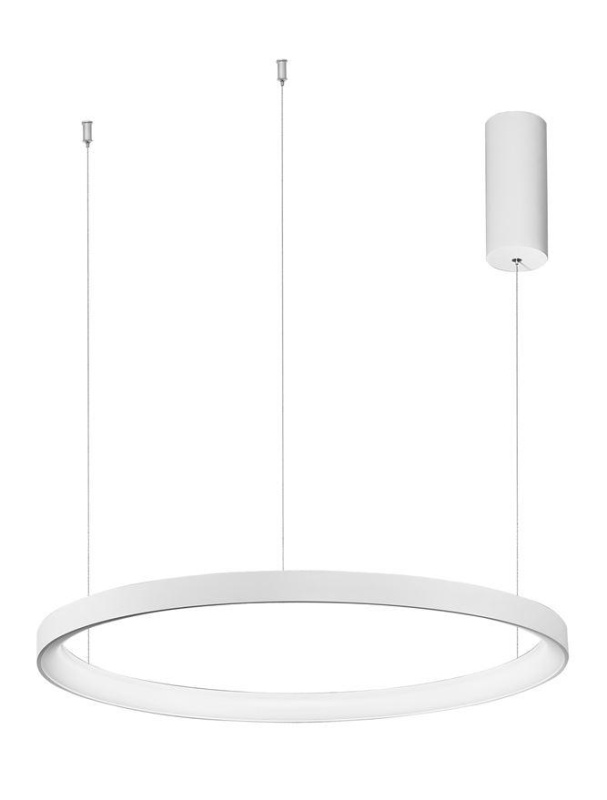 Nova Luce Závěsné LED svítidlo PERTINO, 48W 3000K stmívatelné Barva: Bílá