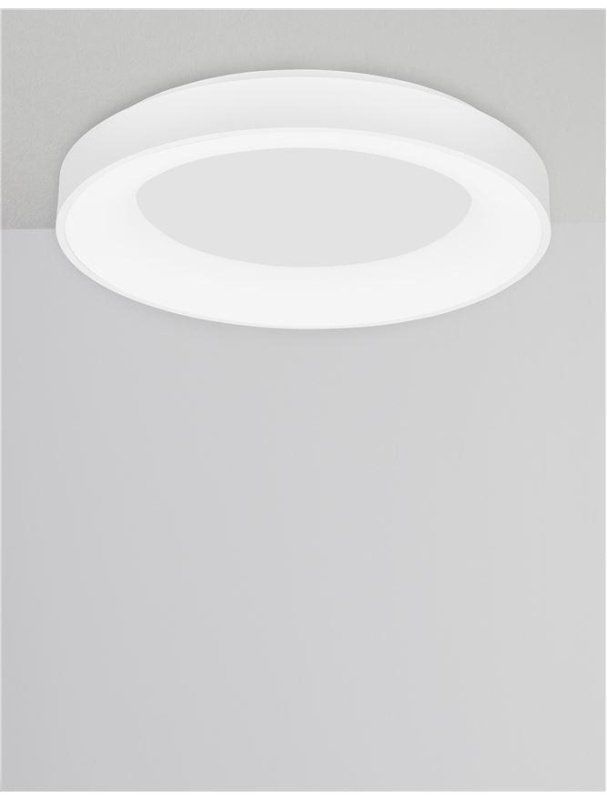 Nova Luce Stropní LED svítidlo RANDO SMART, 50W 3000K - 4000K Tuya stmívatelné Barva: Bílá