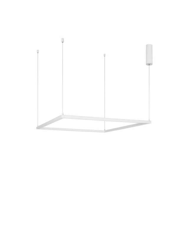 Nova Luce Závěsné LED svítidlo ETERNA, 50W 3000K stmívatelné Barva: Bílá