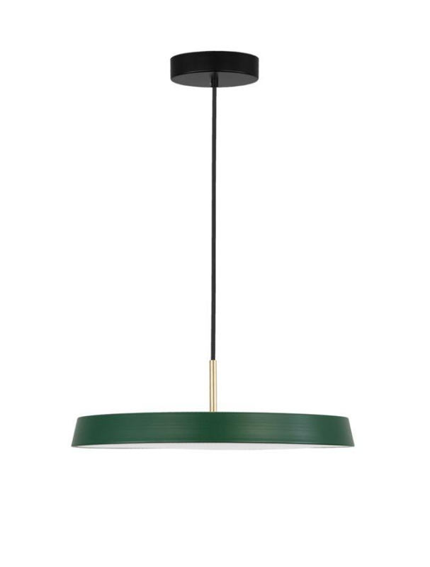 Nova Luce Závěsné LED svítidlo VETRO, 41W 3000K Barva: Zelená