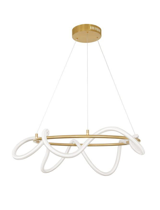 Nova Luce Závěsné LED svítidlo CERELIA ø 60 cm, 34W 3000K stmívatelné
