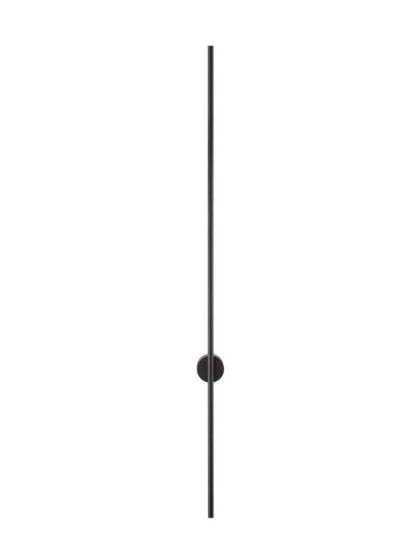 Nova Luce Nástěnné LED svítidlo ADEN černý hliník 20W 3000K
