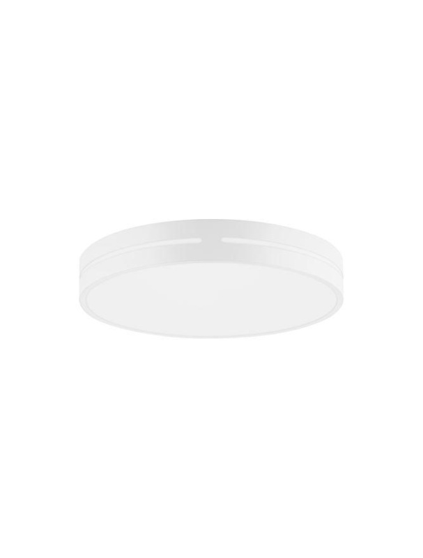 Nova Luce Stropní LED svítidlo WHEEL černý hliník a akryl 30W 3000K Barva: Bílá