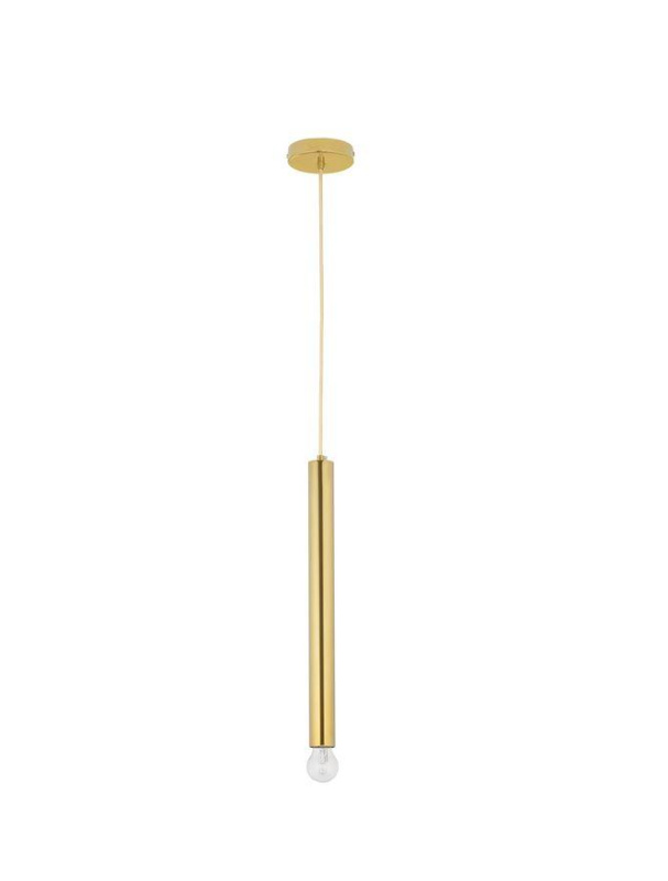 Nova Luce Závěsné svítidlo NORWAY zlatý hliník, v.50cm, E27 1x12W