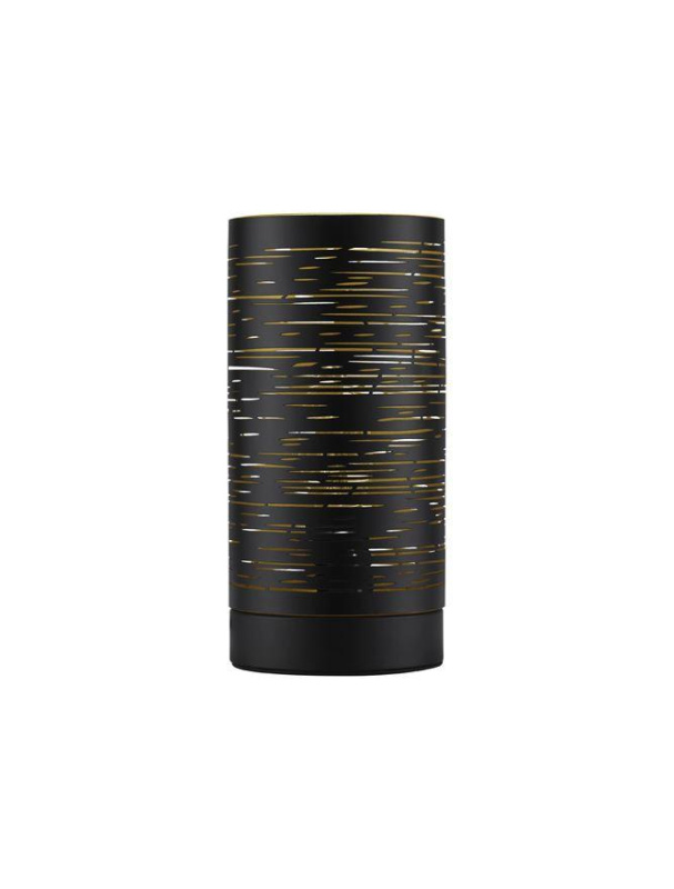 Nova Luce Stolní lampa ZANE, E14 1x5W Barva: Černá
