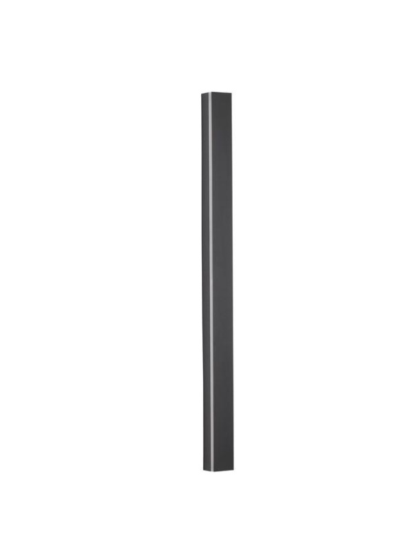 Nova Luce Nástěnné LED svítidlo COLBY černý hliník a akryl 12W 3000K