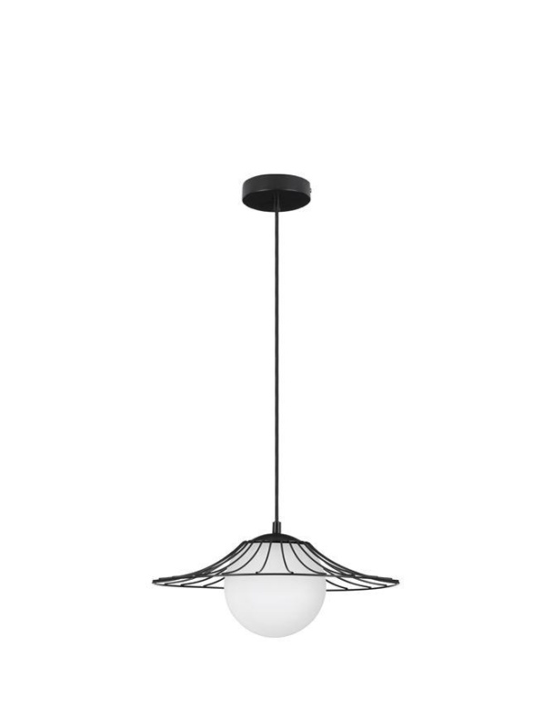 Nova Luce Závěsné svítidlo FLY, E27 1x12W Barva: Černá