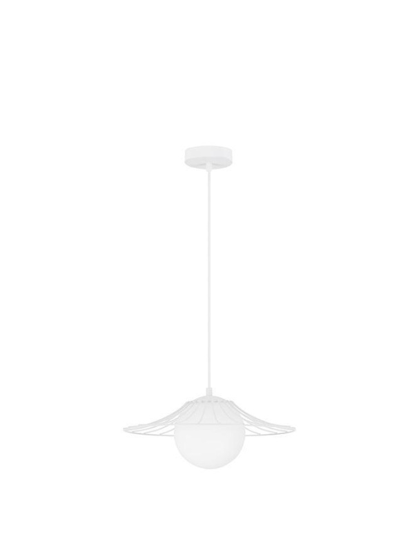Nova Luce Závěsné svítidlo FLY, E27 1x12W Barva: Bílá