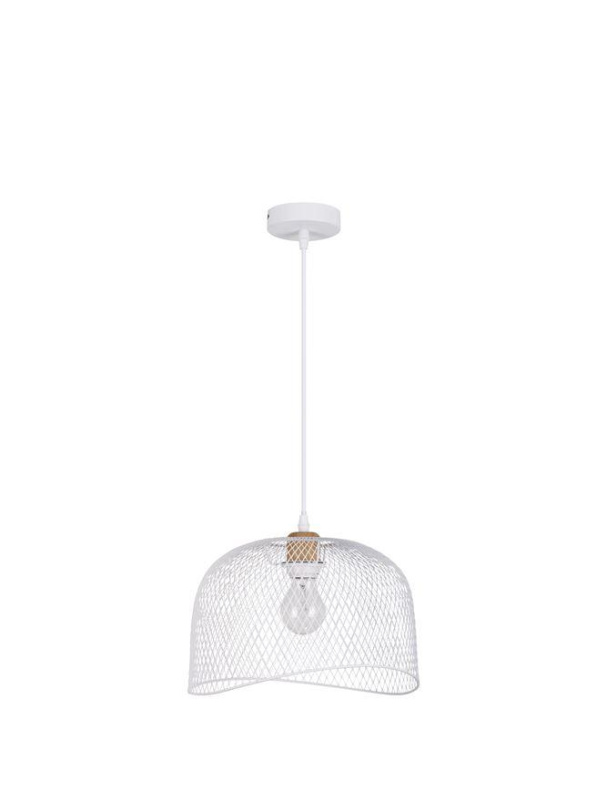 Nova Luce Závěsné svítidlo LYRON, E27 1x12W Barva: Bílá