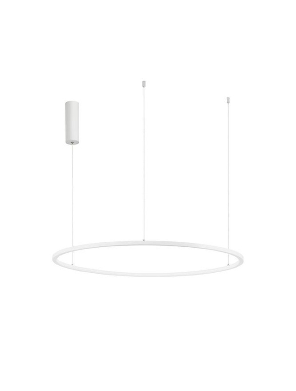 Nova Luce Závěsné LED svítidlo TARQUIN, 48W 3000K stmívatelné Barva: Bílá